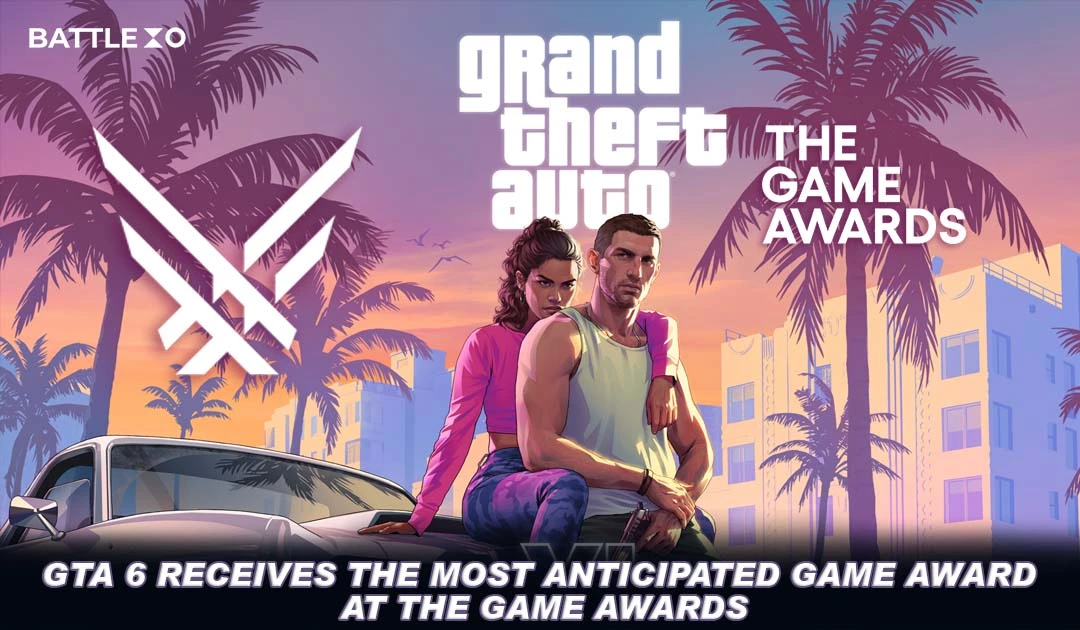 GTA 6 Honored with Most Anticipated Game Award