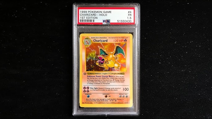 1st Edition Shadowless Holographic Charizard