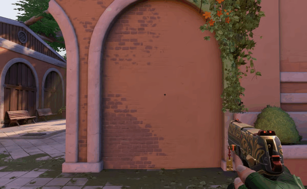 Less crosshair