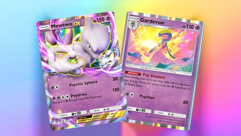 10. Mewtwo ex and Gardevoir deck